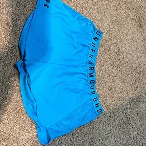 Under Armour Bright Blue Performance Shorts